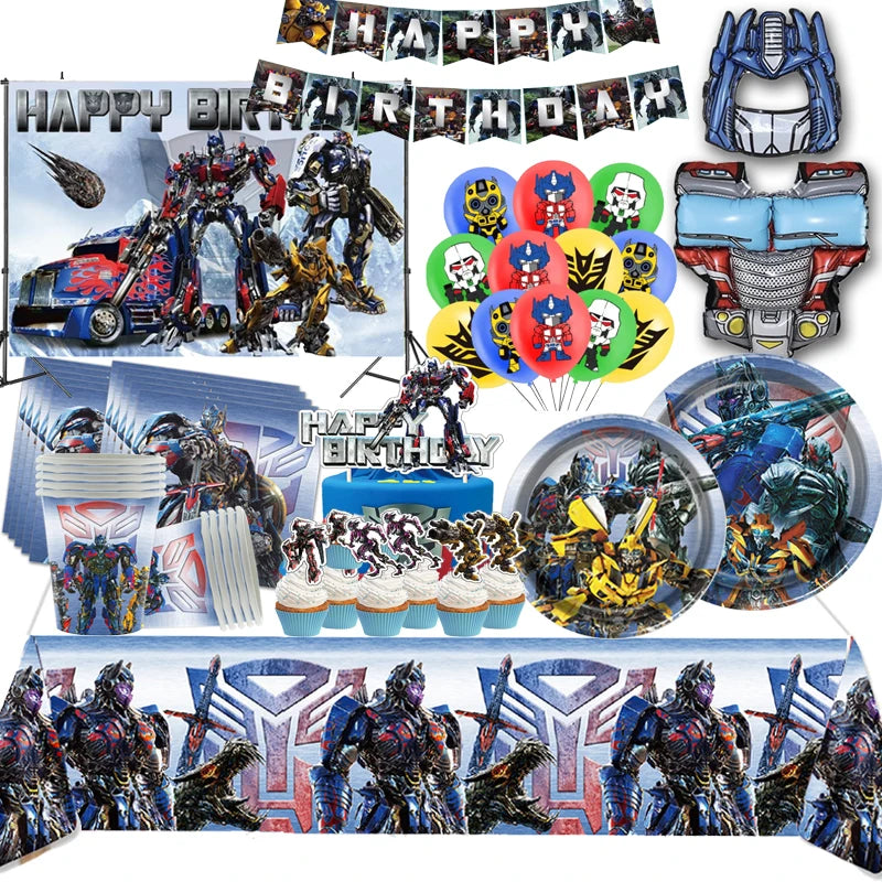 Transformers Birthday Party Supplies Set - Zypern