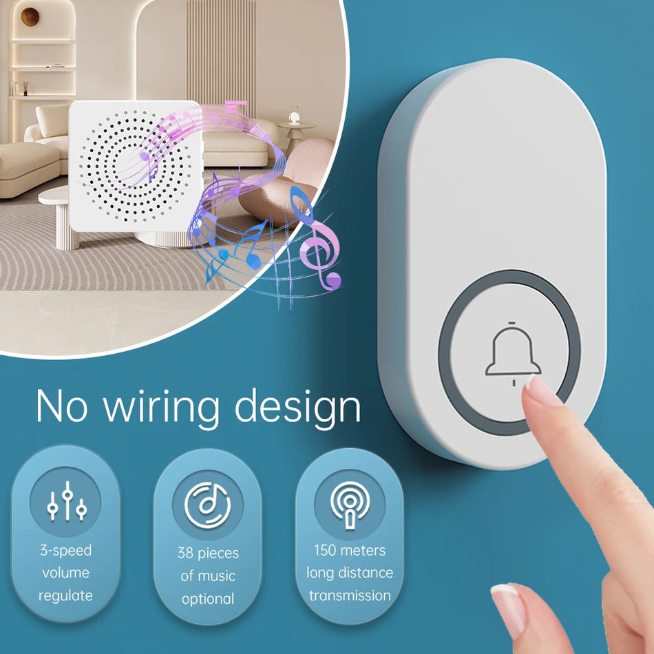 LVGESS My Melody Wireless Doorbell Set 🏡🔔