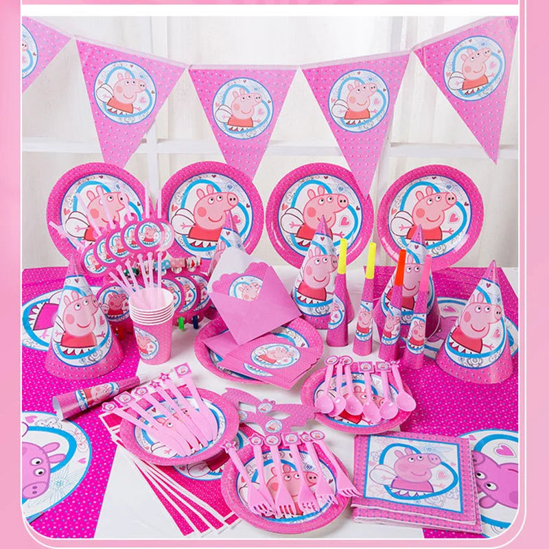 🔵 Peppa Pig Birthday Party Pack - Cyprus