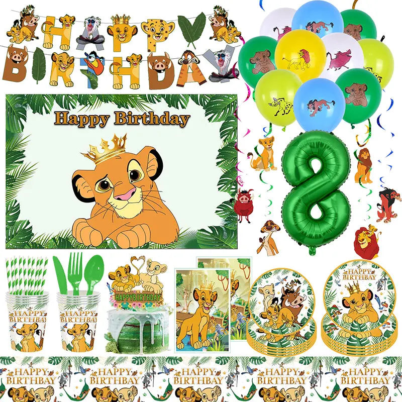 Lion King Birthday Party Decoration Set - Cyprus