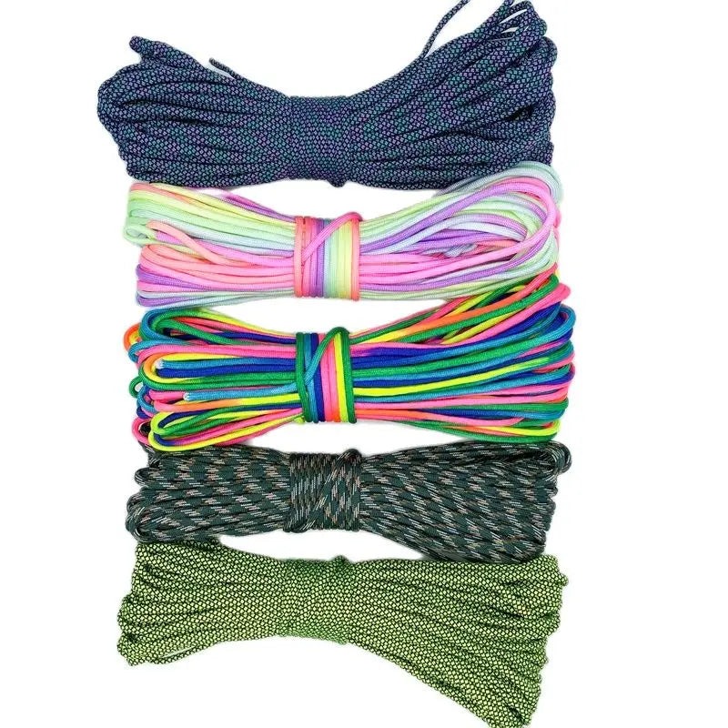 Kotudenavy 4mm 7 Core Paracord 550 веревка для походов и кемпинга