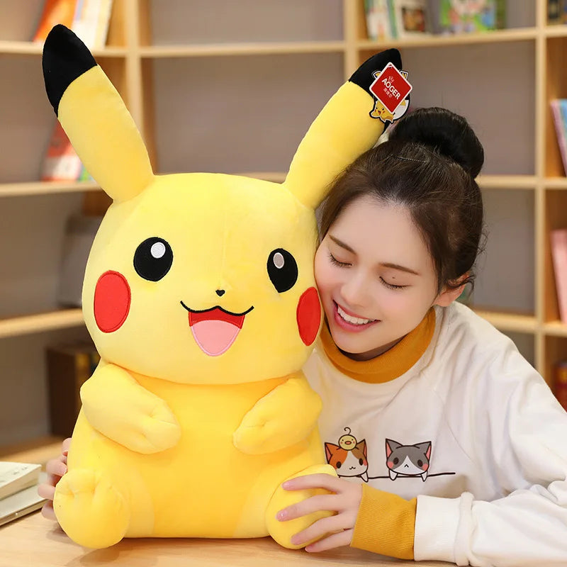 Poupée en peluche Aoger Kawaii Pikachu