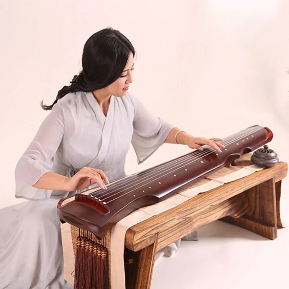 Handmade Traditional Chinese 7 Strings Guzheng Kit