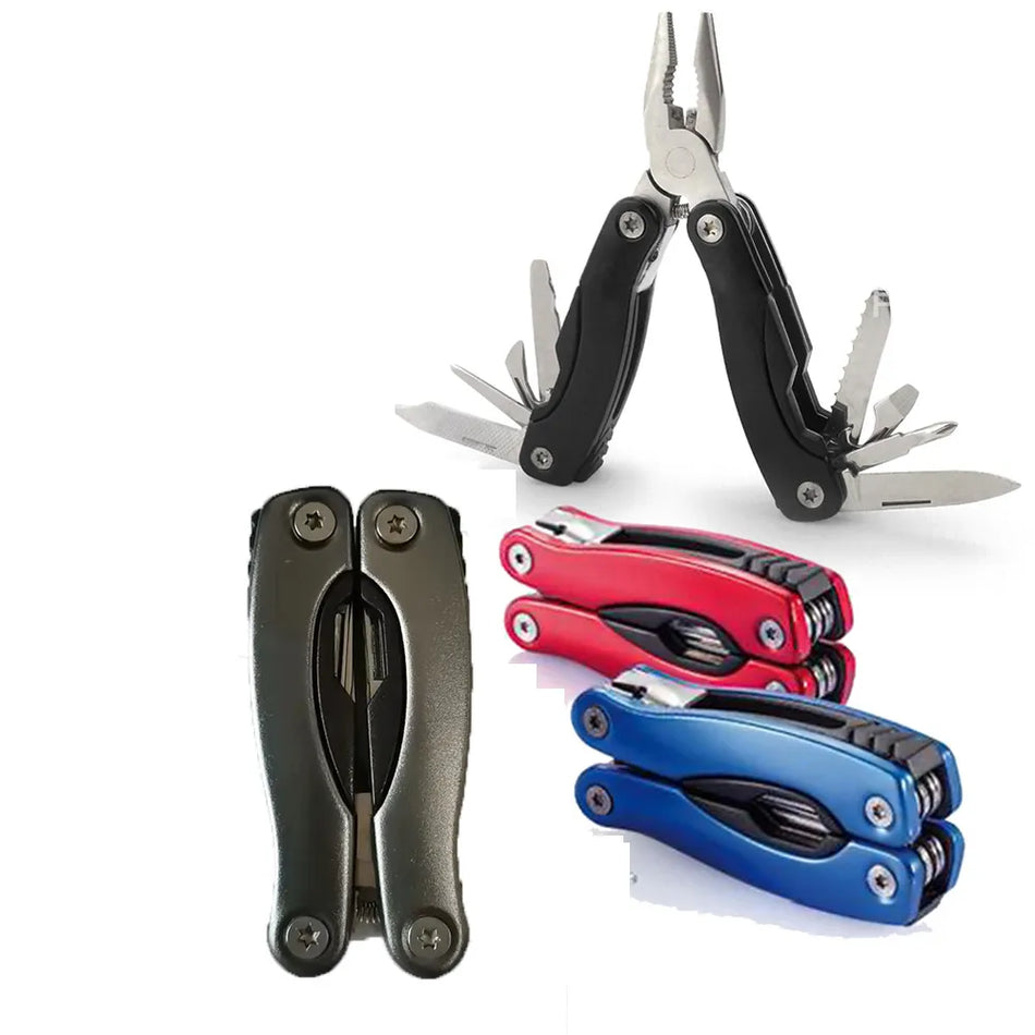 Pocket Mini -Ziermesser Messerschraubendreher Klappe Kleine Multitool -Opener -Nagelfeile Präzisionszange Handwerkzeug im Freien Notfallwerkzeug