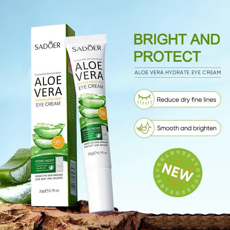 SAODER Aloe Vera Eye Cream for Dark Circles, Puffiness & Moisturising - Cyprus