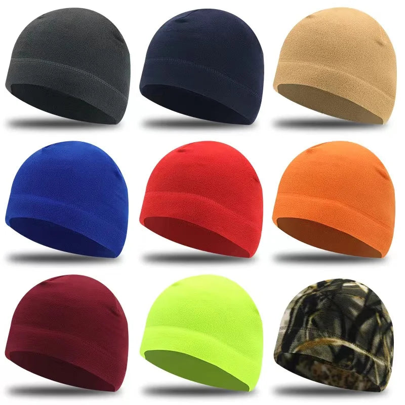 Windproof Fleece Outdoor Hat for Hiking & Cycling