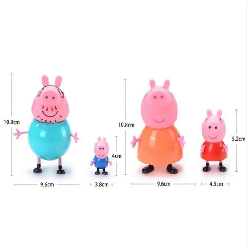 Набор фигурки семейства Pepa Pig - отличный детский подарок - Кипр