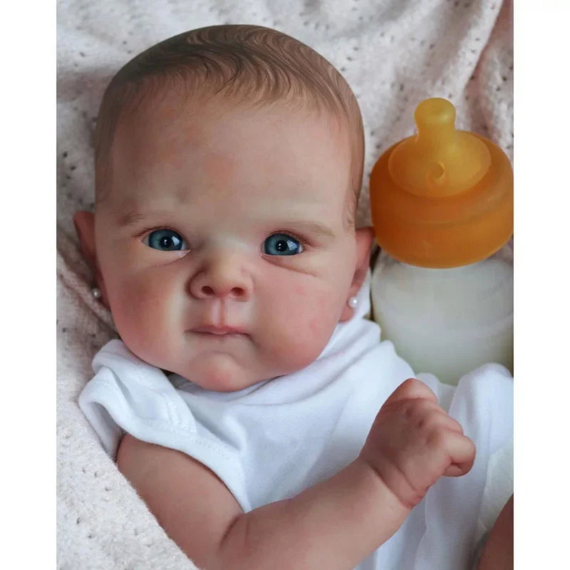 "Reborn Bettie Soft Cuddly Baby Doll with Hand Painted Features - Cyprus"