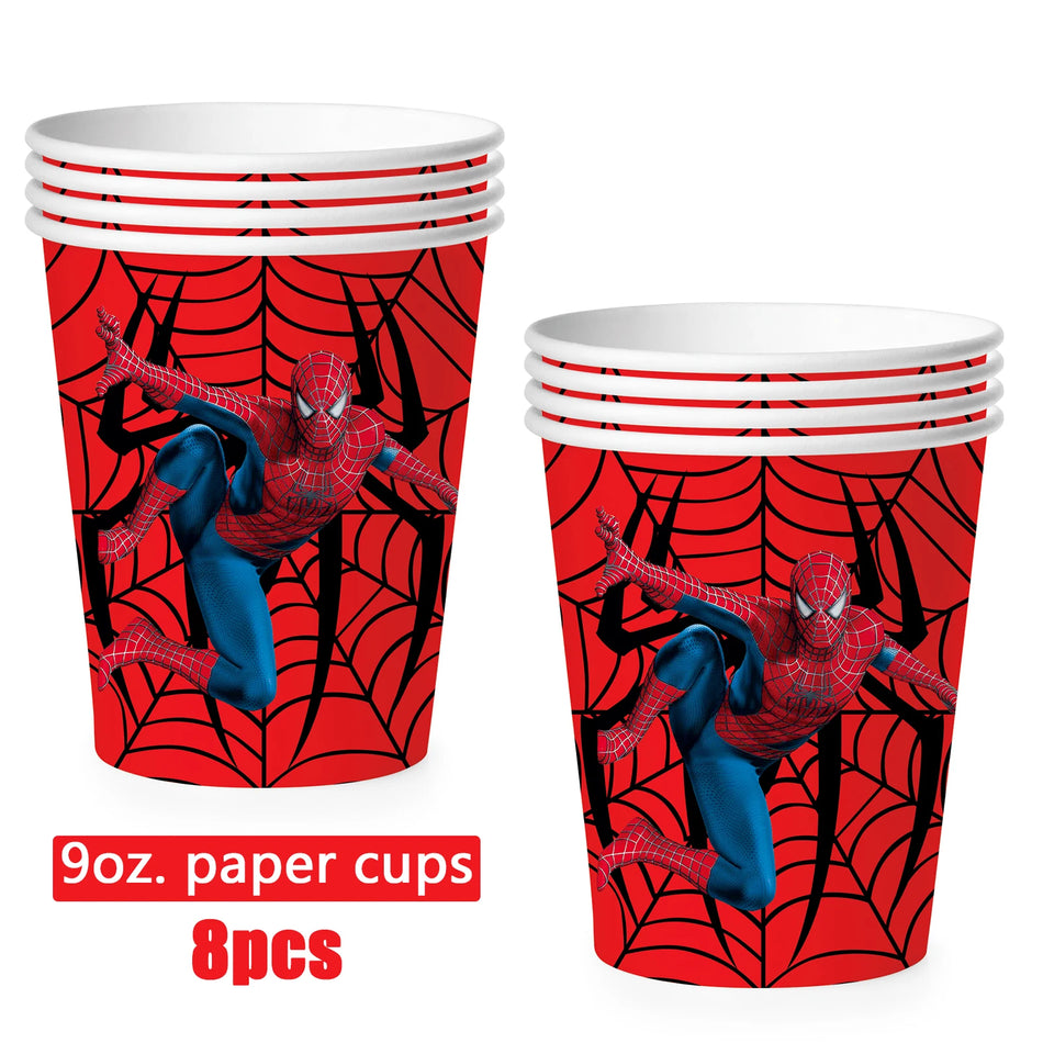 🔵 Disney Spiderman Προμήθειες για πάρτι γενεθλίων - Κύπρος