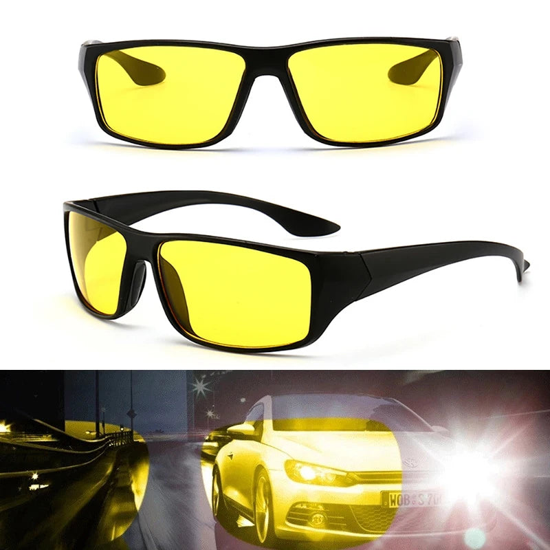 Night Vision Polarized Driving Glasses with Anti-Glare Protection