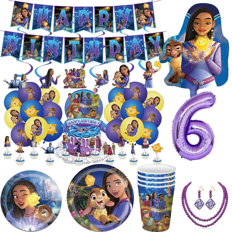 Asha Goat Birthday Party Decorations & Tableware Set - Cyprus