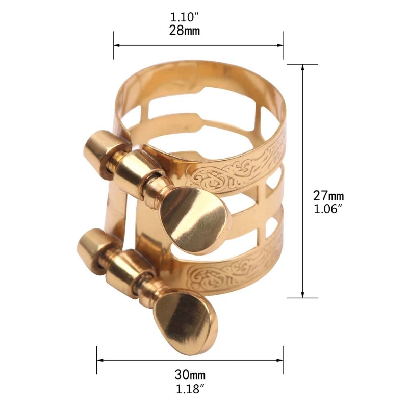 ضمادة لسان ألتو ساكسفون الاحترافية - متينة وصغيرة الحجم