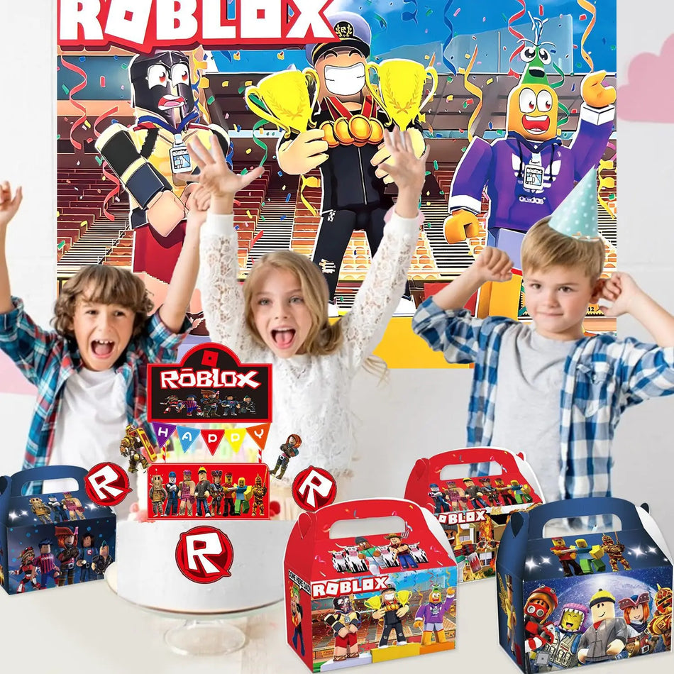 Sacs-cadeaux Roblox Party - Boîtes de surprise amusantes pour les enfants