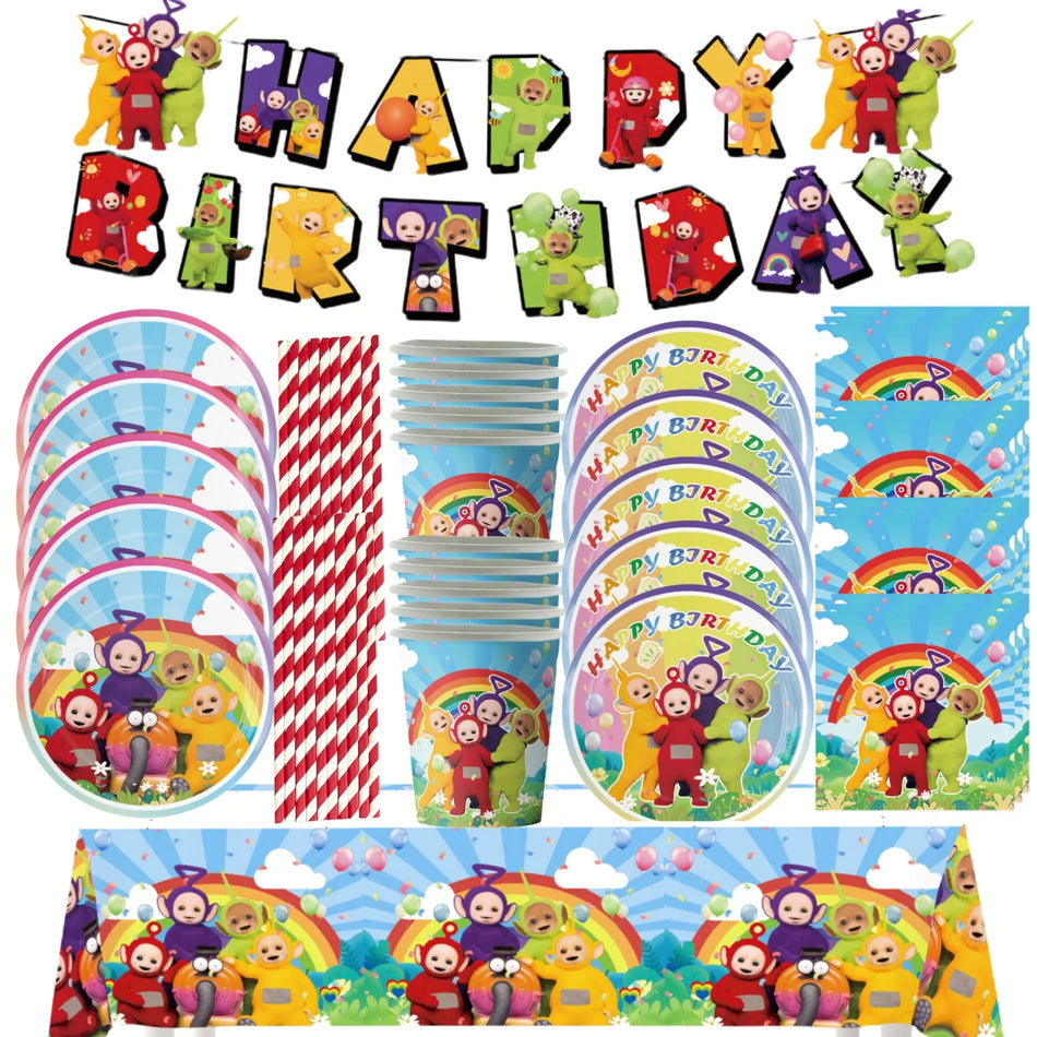 Tinky Winky Birthday Party Decoration Set - Cyprus