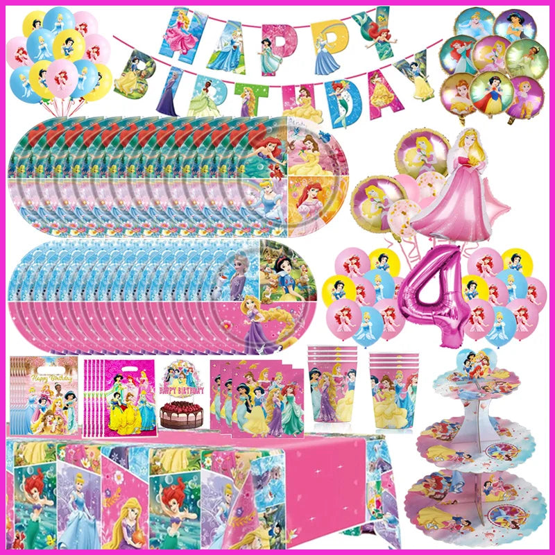 Princess Birthday Party Decoration Set - Cyprus