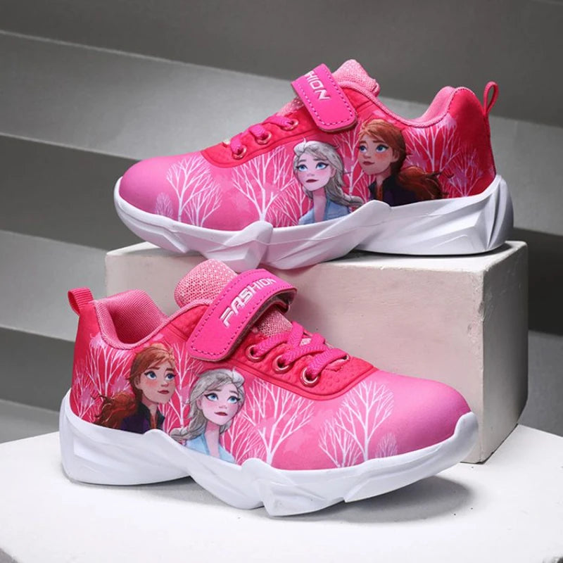 Frozen Princess Elsa Soft Sole Sports Shoes for Girls - Cyprus