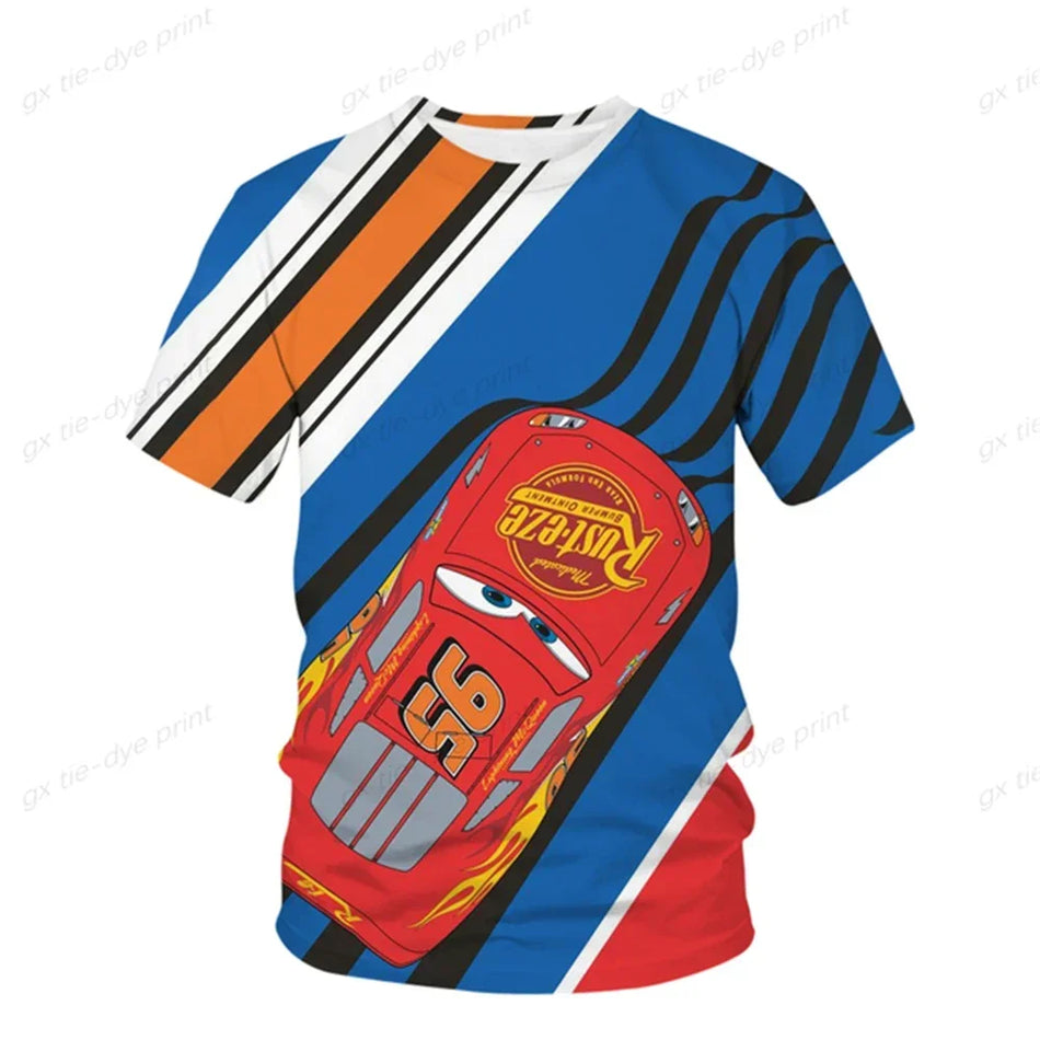 Pixar Lightning McQueen Funny T-Shirt for Kids - Cyprus