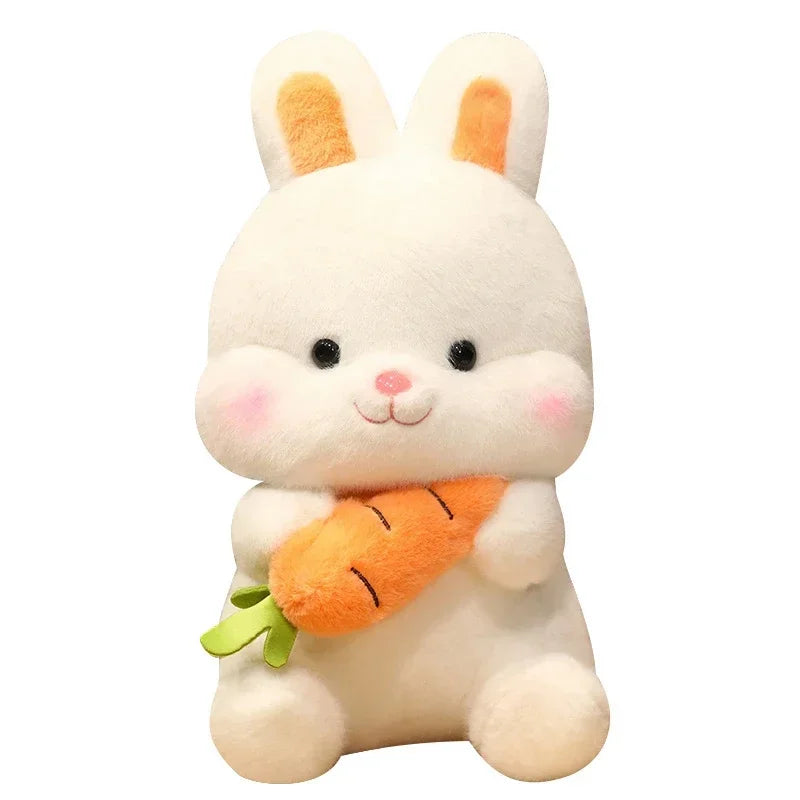 Kawaii Carrot Rabbit Plush Toy - Adorable Bunny Doll