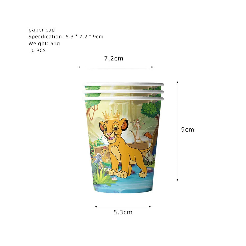 The Lion King Simba Birthday Party Pack - Cyprus