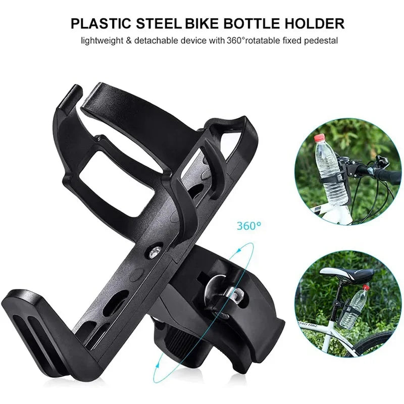 Flasche Rack Bike Accessoires Fahrrad Getränke Flaschenhalter Mountainbike -Assorios Schwenkwasser -Werkzeug -Tasse MTB -Radfahren