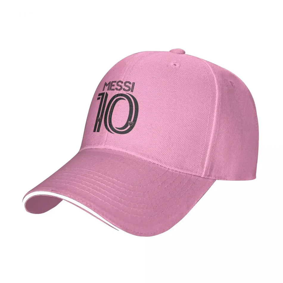 Football Messi Pink Snapback Cap for Men and Women - Cyprus