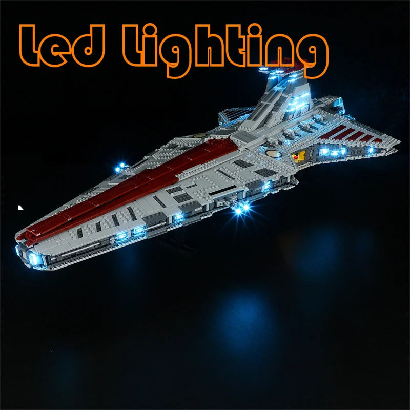 مجموعة إضاءة LED لـ 75367 Star Wars Venator-class Republic Attack Cruiser