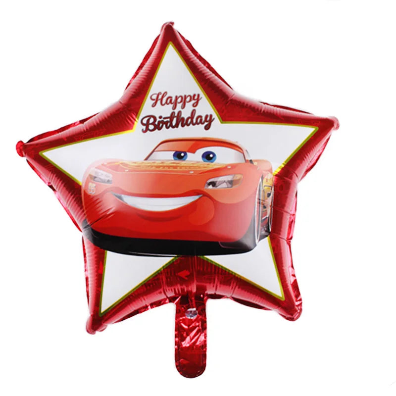 🔵 Disney Cars Lightning McQueen 32 "Sayı Balon Seti - Kıbrıs