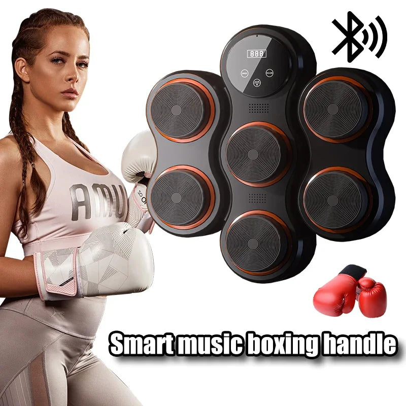 Traineur de boxe de musique intelligente - cible de fitness interactive de la maison