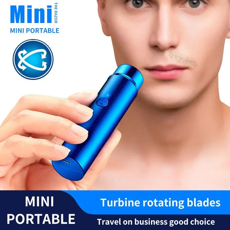 USB Rechargeable Mini Electric Shaver for Men 🪒