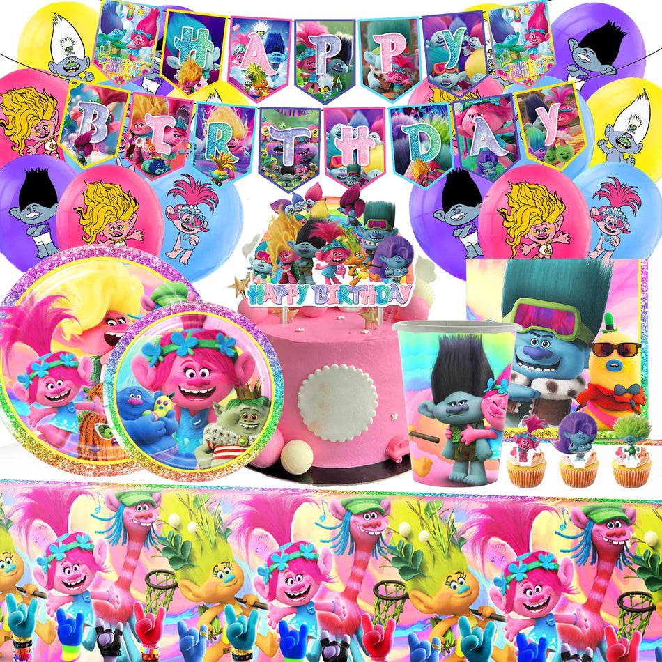 🔵 TROLLS Magic Hair Elf Party Supplies - Perfect for Any Occasion - Cyprus