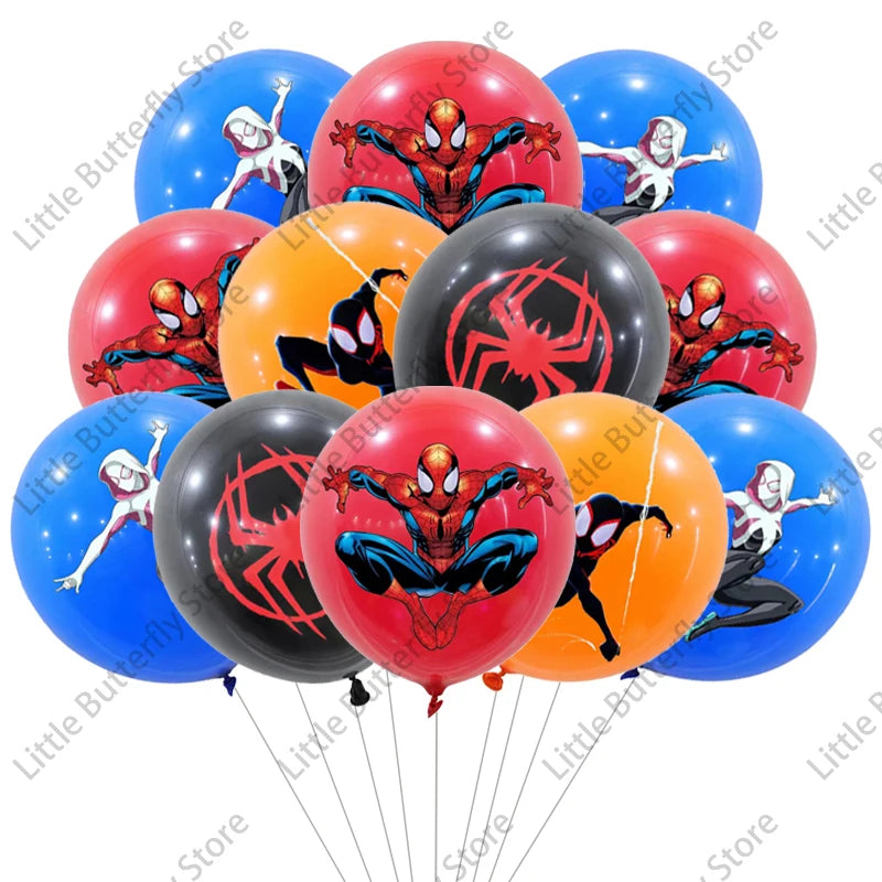 12 in Spider Man Across the Spider Verse Balloon Party Supplies - Cyprus