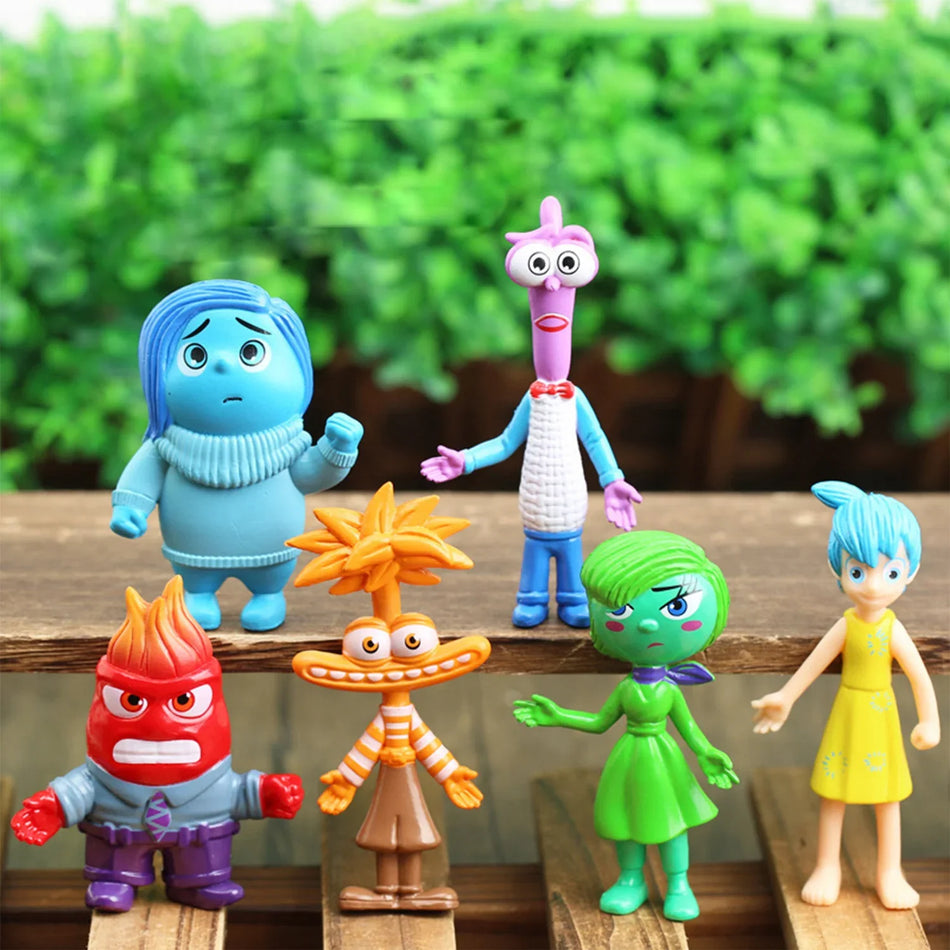 6Pcs Inside Out 2 Action Figure Toy Set - Cyprus