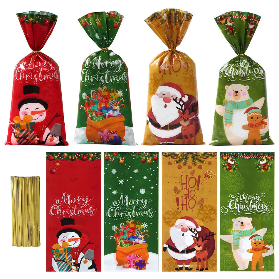 Christmas Candy Gift Bags - Santa Decoration - Huiran - Cyprus