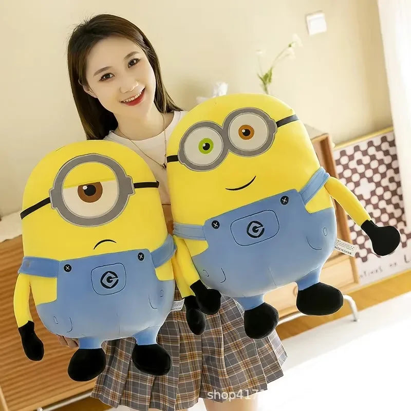 Minions Plush Toy - Bob και Stuart Soft Dolls σε τζιν