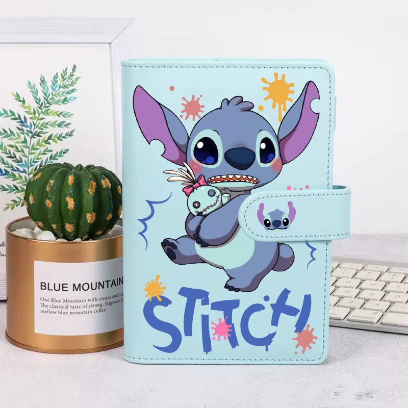 Lilo & Stitch Pu Cartoon Notebook Composition Book Tablet School Stationery Girl Gifts Wholesale - Cyprus