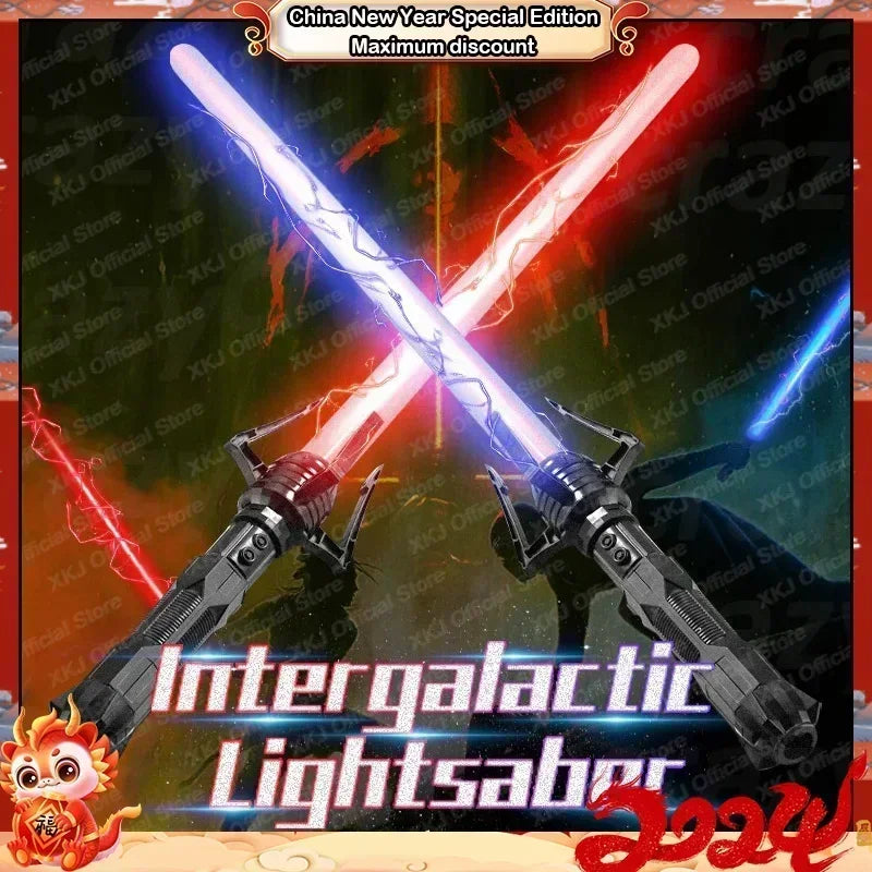 Luminous Laser Sword Toy – Scalable Fluorescent Rod for Kids