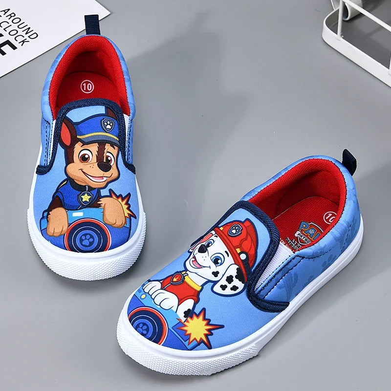 Paw Patrol Kids Sports Shoes & Anime Figures - Chase, Marshall, Everest, Skye Casual Canvas Anti-Slip Tenis Shoes - Cyprus