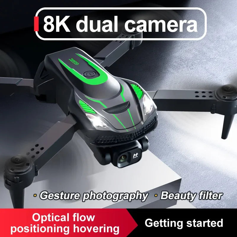 2023 Yeni S28 Max Rc Drone Profesyonel 8k Hd Çift Kamera Hava Fotoğrafçılığı Fırçasız Motor Katlanabilir Quadcopter Rc Mesafe 3km