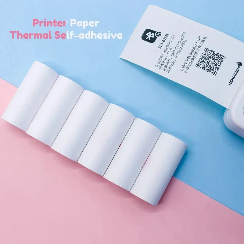 PeriPage 57MM Mini Printer Colourful Thermal Sticker Paper - Cyprus