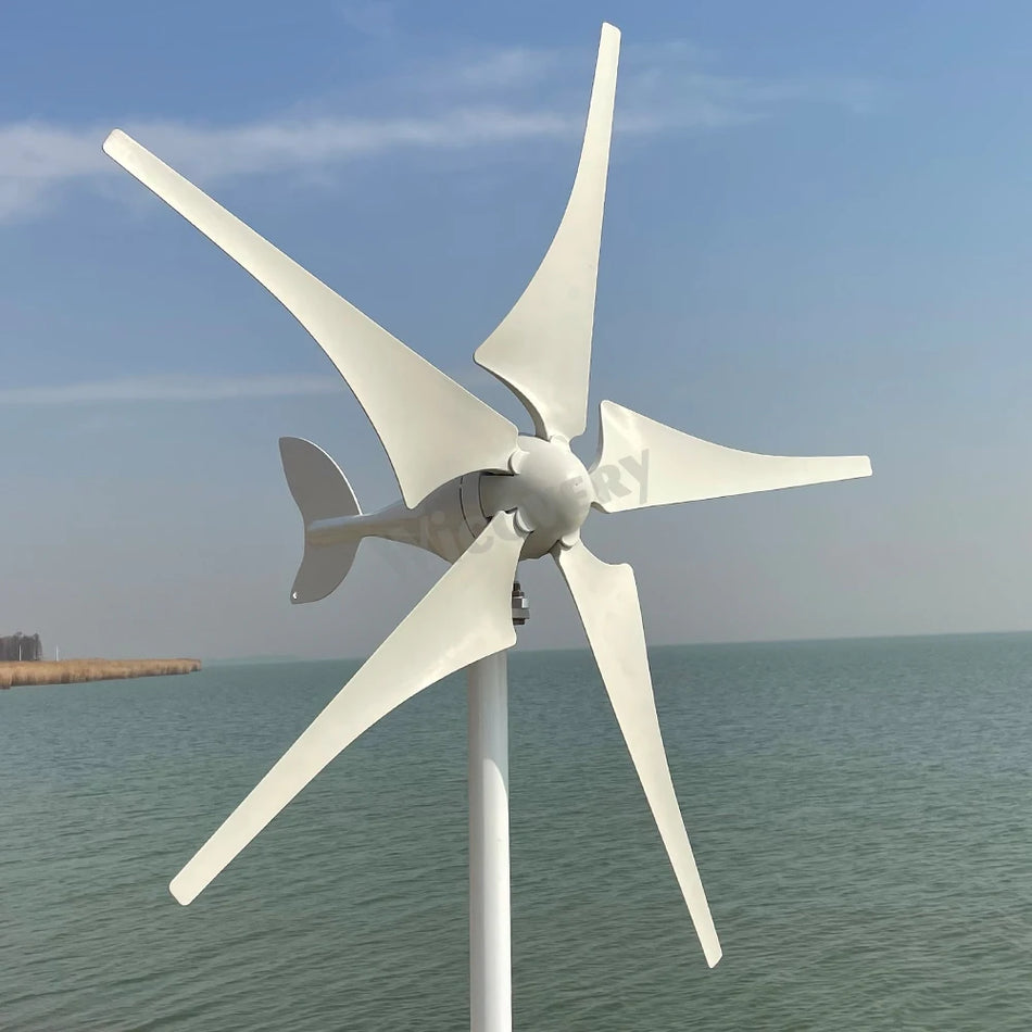 2000W Magnetic Motor Wind Turbine Generator with MPPT Controller