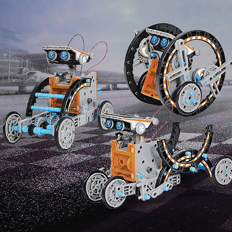 12-in-1 Solar Robot Stem Toy Kit - Cyprus