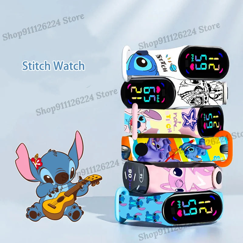 Disney Stitch Waterproof Digital Touch Screen Watch for Girls - Cyprus