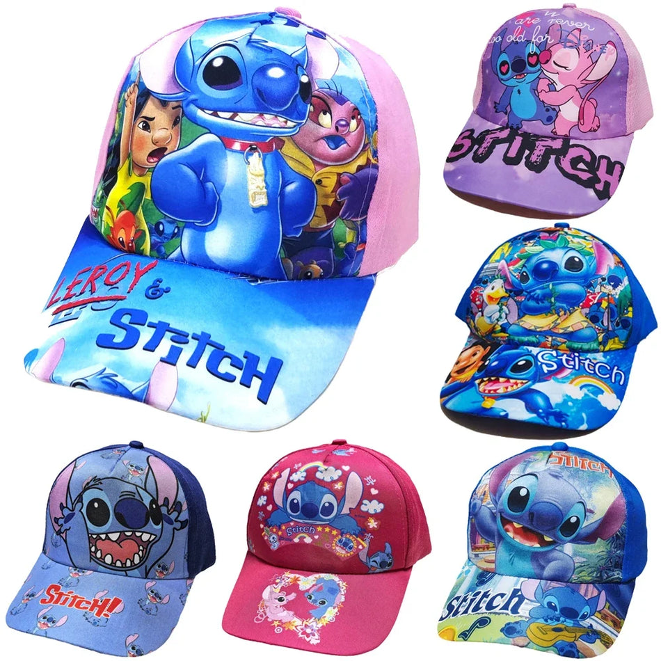 Stitch Adjustable Kids Snapback Cap - Cyprus