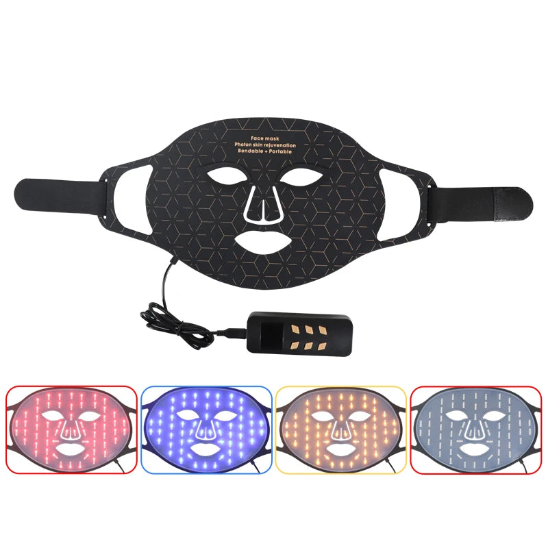 Ubilli 480 LED Red Light Therapy Mask για αντι -γήρανση και αναζωογόνηση του δέρματος - Κύπρος