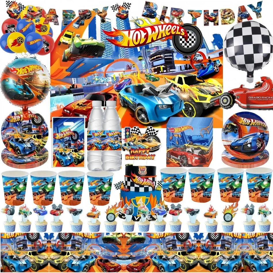 🔵 Hot Wheels Racing Car Gutdering Party - Кипр