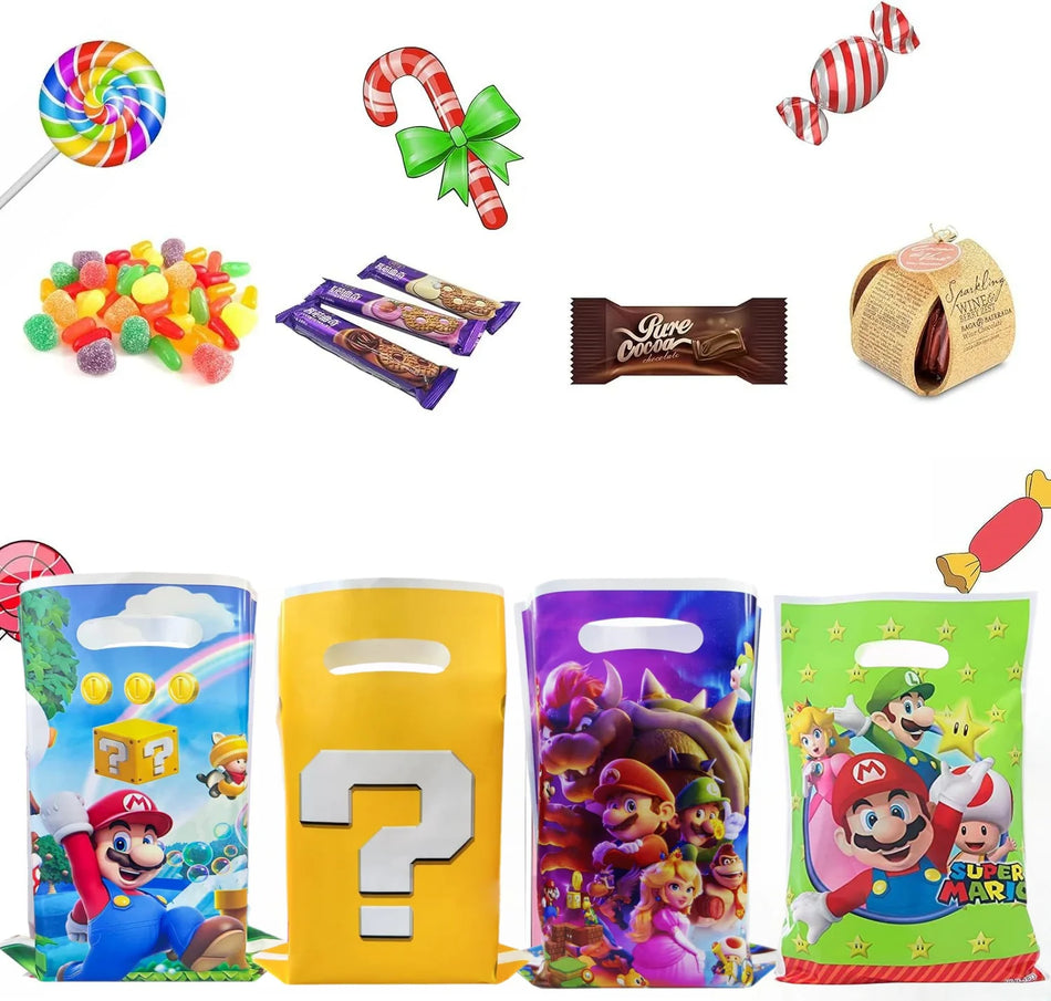 Super Bros Mario Gift Bags for Kids Parties - Cyprus