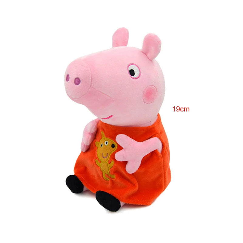 Peppa Pig Plush Dinosaur Teddy Bear 19CM Kids Toy InterCyprus