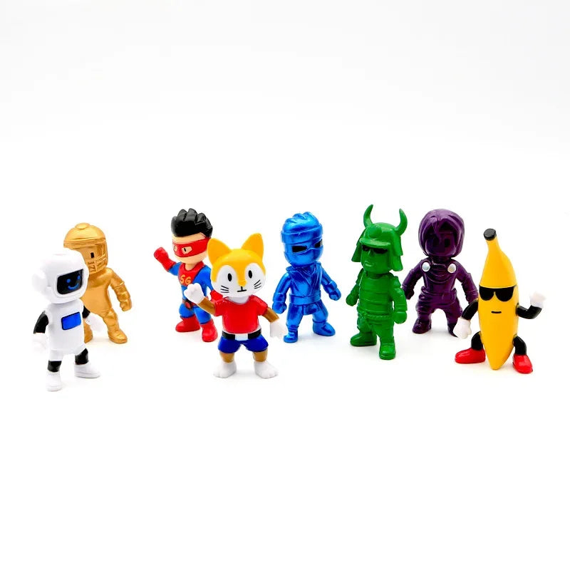 Stumble Guys PVC Action Figure Set - 8/16 Pcs - Cyprus