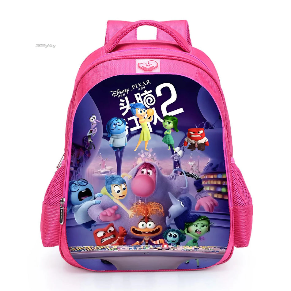 Miniso Pink Inside Out 2 Cartoon рюкзак для детей - Кипр