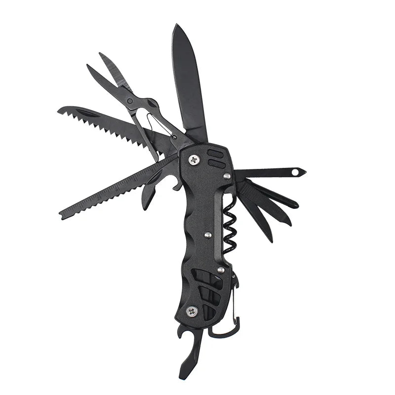 Новый EDC Комбинированное наружное инструмент 12 нож Швейцарский нож открытый нож из нержавеющей стали многофункциональные складные плоскогубцы